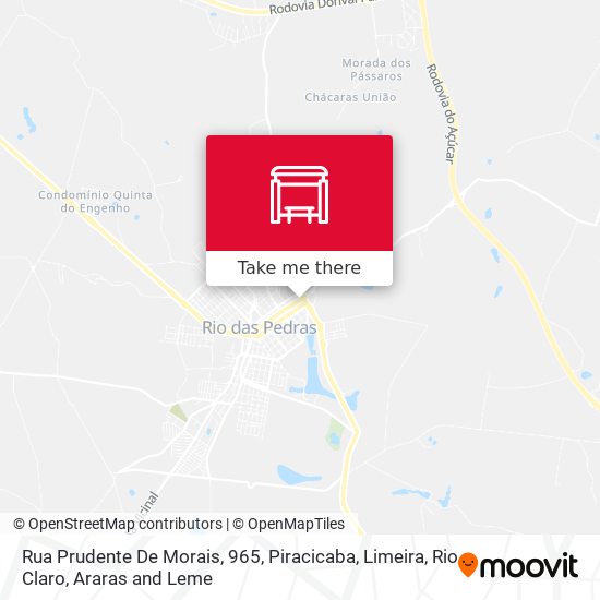 Rua Prudente De Morais, 965 map