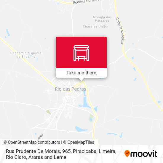 Rua Prudente De Morais, 965 map