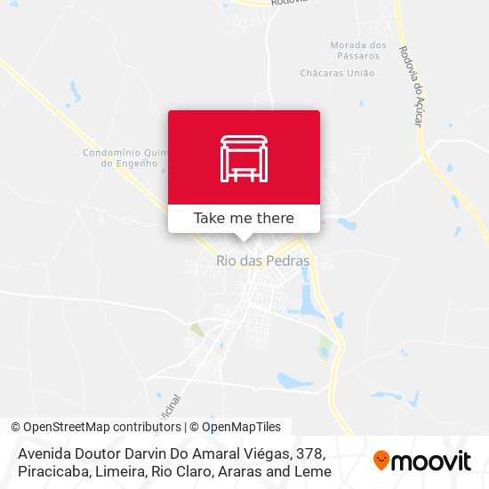 Avenida Doutor Darvin Do Amaral Viégas, 378 map