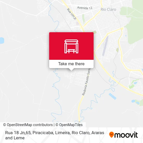 Rua 18 Jn,65 map
