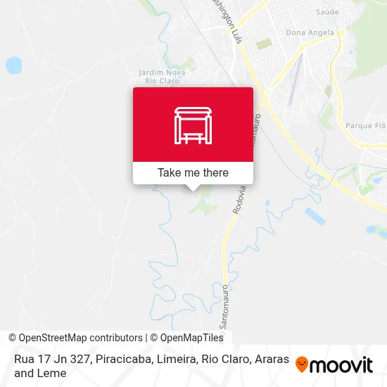 Rua 17 Jn 327 map