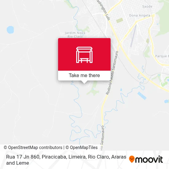 Rua 17 Jn 860 map