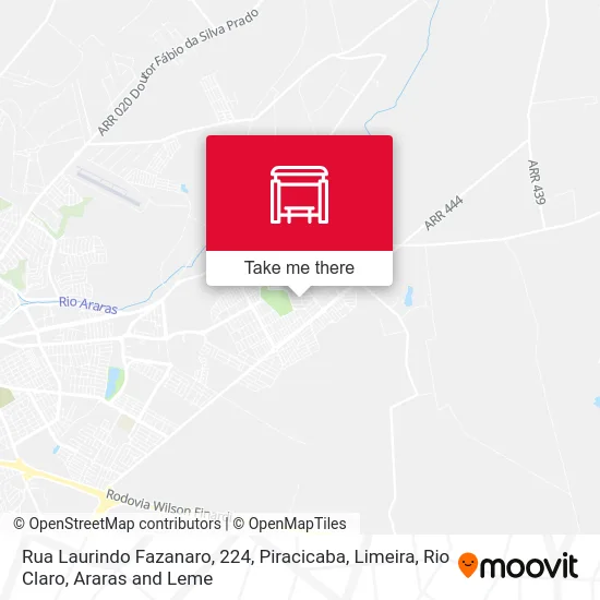 Rua Laurindo Fazanaro, 224 map