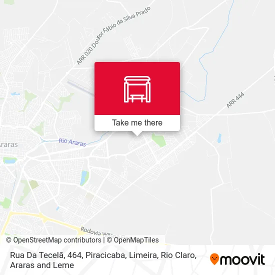 Rua Da Tecelã, 464 map