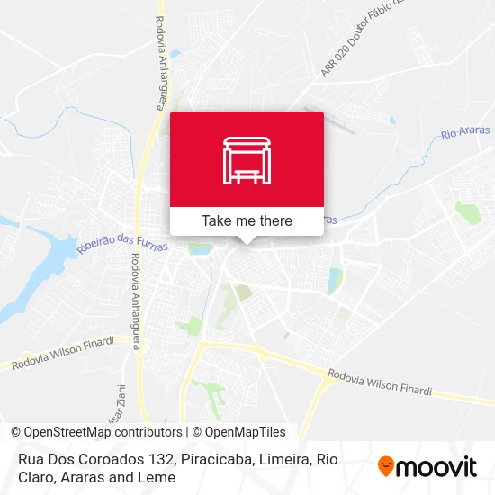 Rua Dos Coroados 132 map