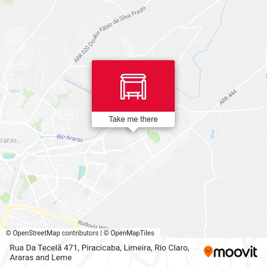 Rua Da Tecelã 471 map