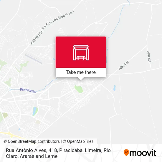 Rua Antônio Alves, 418 map