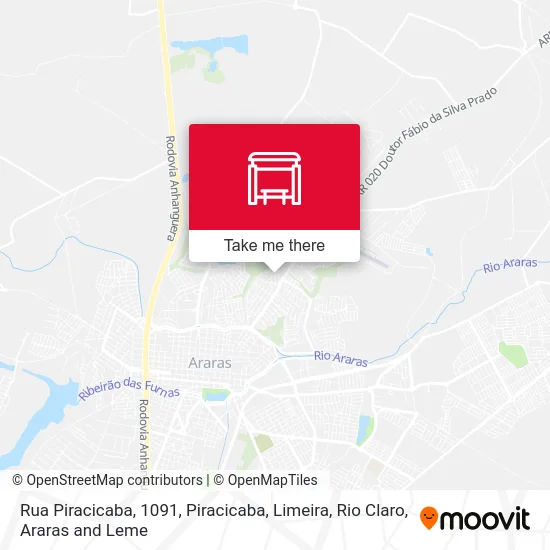 Rua Piracicaba, 1091 map