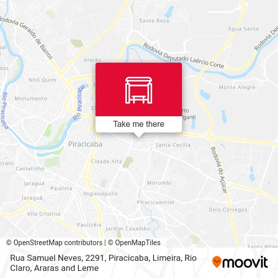 Rua Samuel Neves, 2291 map