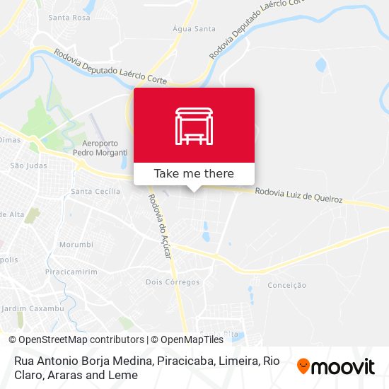 Rua Antonio Borja Medina map