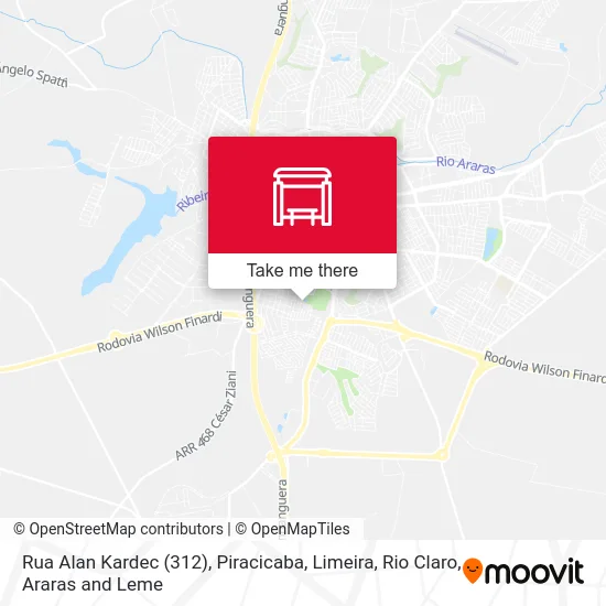 Rua Alan Kardec (312) map