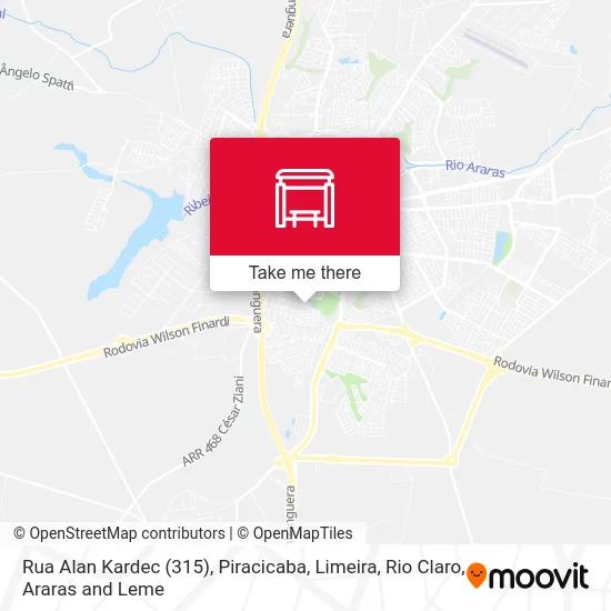 Rua Alan Kardec (315) map