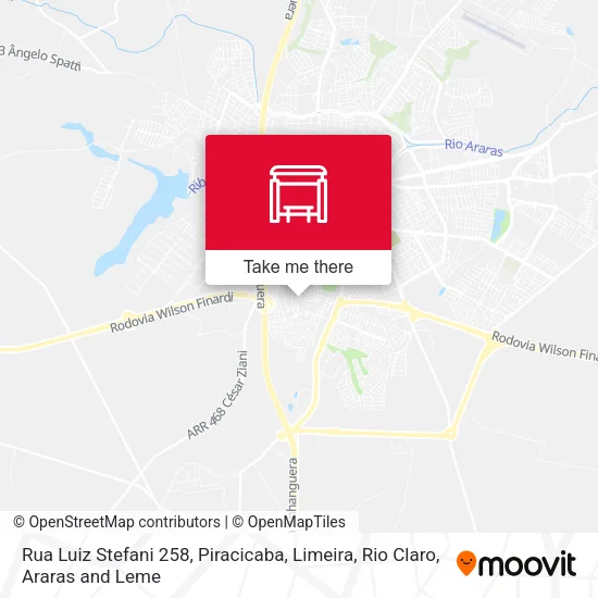 Rua Luiz Stefani 258 map