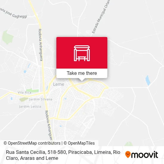 Rua Santa Cecília, 518-580 map