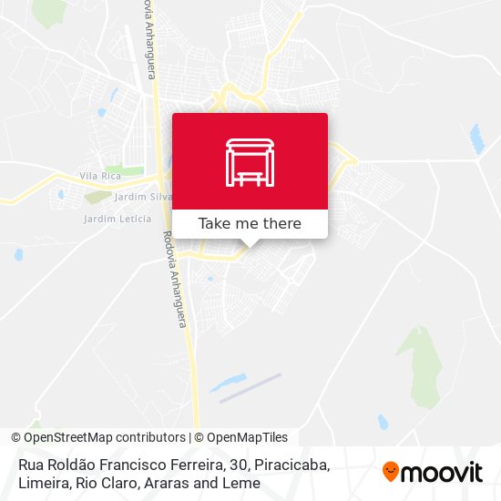 Rua Roldão Francisco Ferreira, 30 map