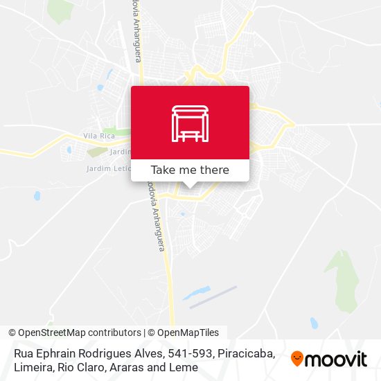 Rua Ephrain Rodrigues Alves, 541-593 map