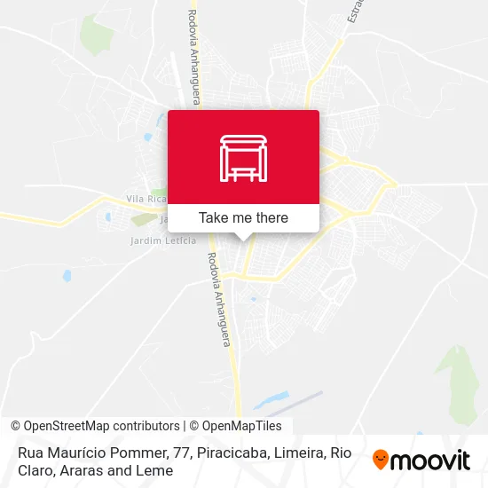 Rua Maurício Pommer, 77 map