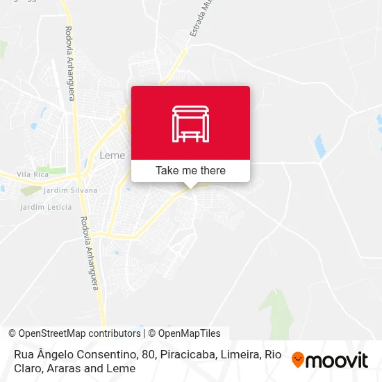 Rua Ângelo Consentino, 80 map