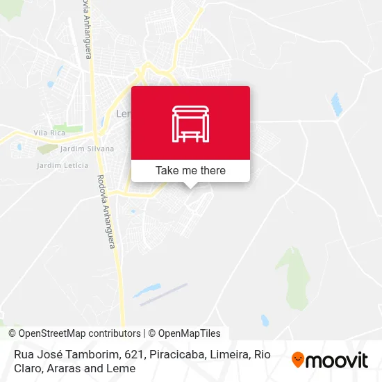 Rua José Tamborim, 621 map
