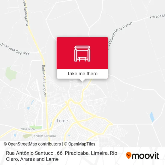 Rua Antônio Santucci, 66 map