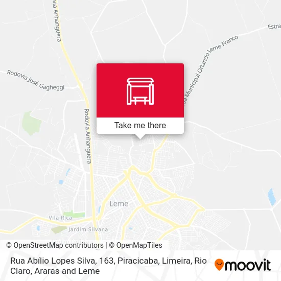 Rua Abílio Lopes Silva, 163 map