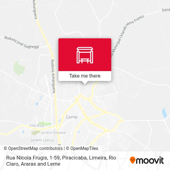 Rua Nícola Frugis, 1-59 map