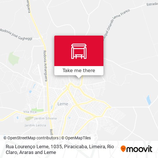Rua Lourenço Leme, 1035 map