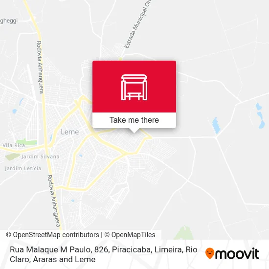 Rua Malaque M Paulo, 826 map