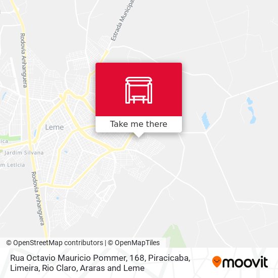 Rua Octavio Mauricio Pommer, 168 map