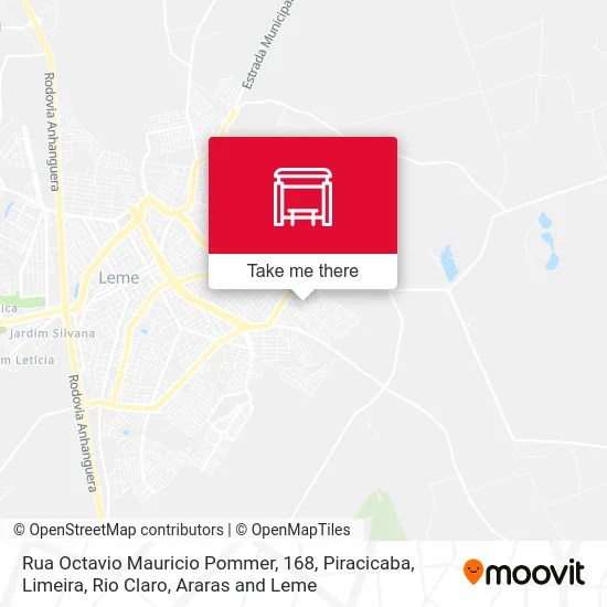 Rua Octavio Mauricio Pommer, 168 map