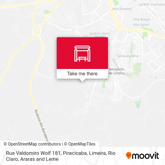 Rua Valdomiro Wolf 181 map