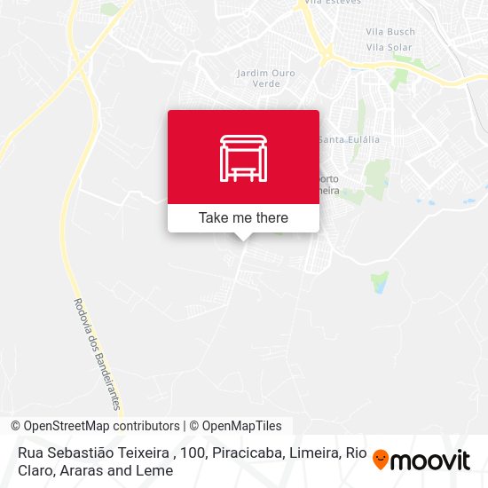 Rua Sebastião Teixeira , 100 map