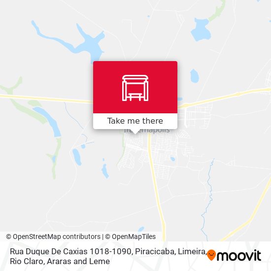 Mapa Rua Duque De Caxias 1018-1090