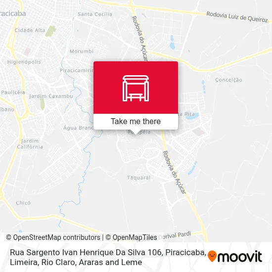 Rua Sargento Ivan Henrique Da Silva 106 map