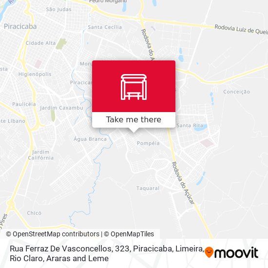 Mapa Rua Ferraz De Vasconcellos, 323