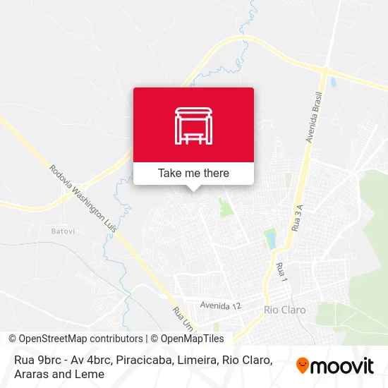 Rua 9brc - Av 4brc map