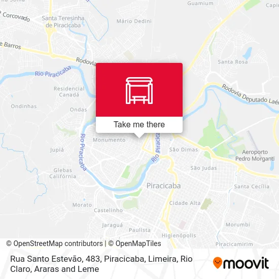 Rua Santo Estevão, 483 map