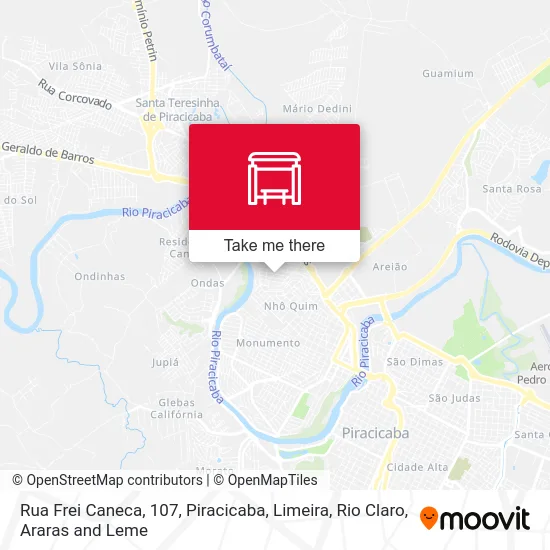 Rua Frei Caneca, 107 map