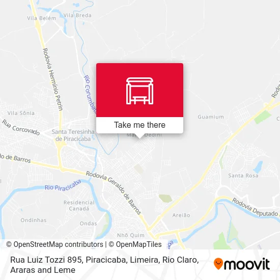 Rua Luiz Tozzi 895 map