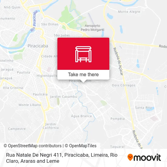 Rua Natale De Negri 411 map