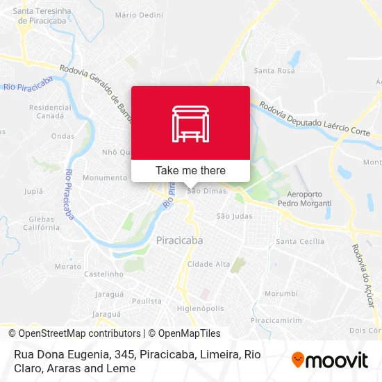Rua Dona Eugenia, 345 map