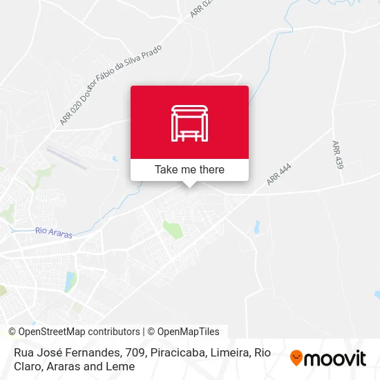 Rua José Fernandes, 709 map
