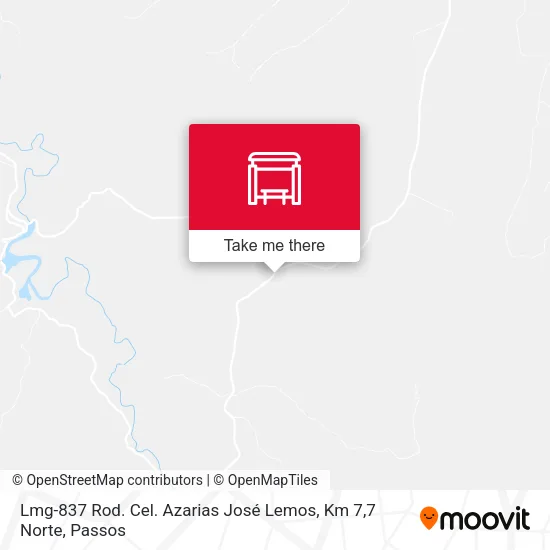 Lmg-837 Rod. Cel. Azarias José Lemos, Km 7,7 Norte map