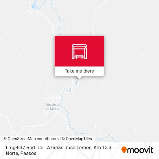 Lmg-837 Rod. Cel. Azarias José Lemos, Km 13,3 Norte map