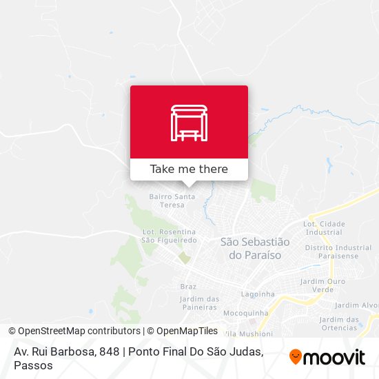 Av. Rui Barbosa, 848 | Ponto Final Do São Judas map