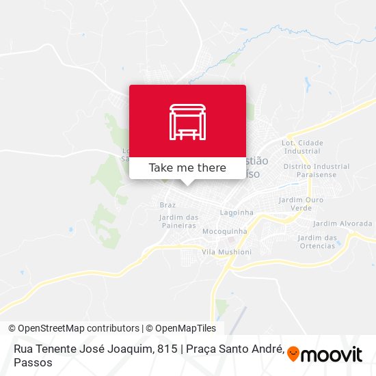 Rua Tenente José Joaquim, 815 | Praça Santo André map