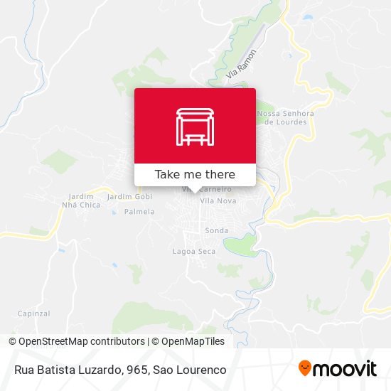 Rua Batista Luzardo, 965 map