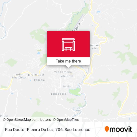 Mapa Rua Doutor Ribeiro Da Luz, 706