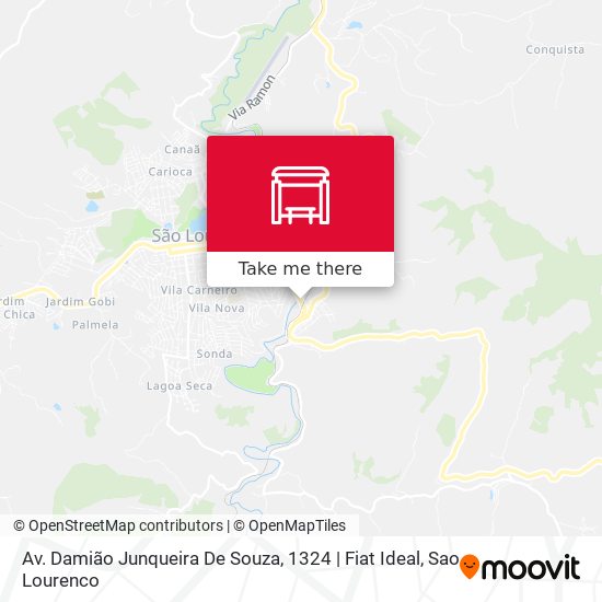 Av. Damião Junqueira De Souza, 1324 | Fiat Ideal map