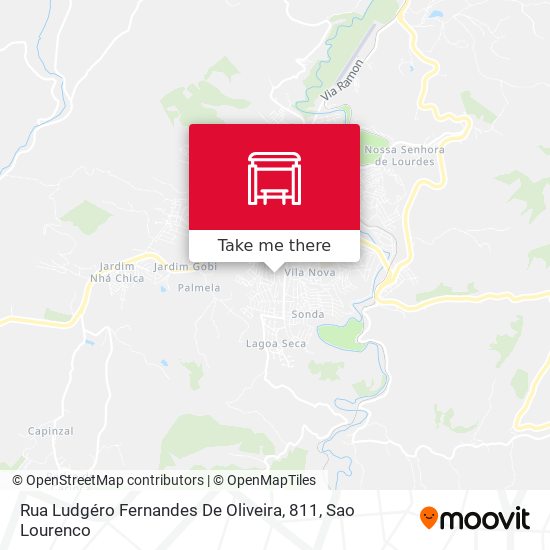 Mapa Rua Ludgéro Fernandes De Oliveira, 811
